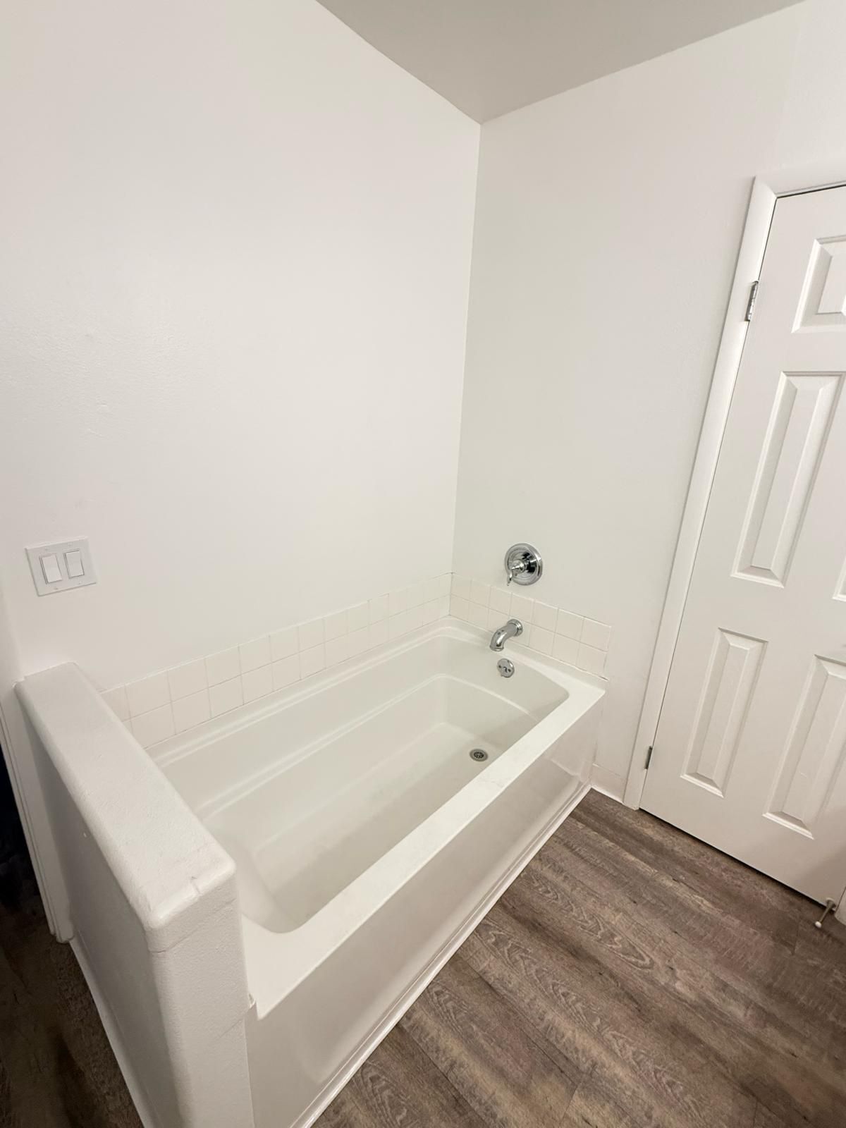 Bathtub installation upgrade