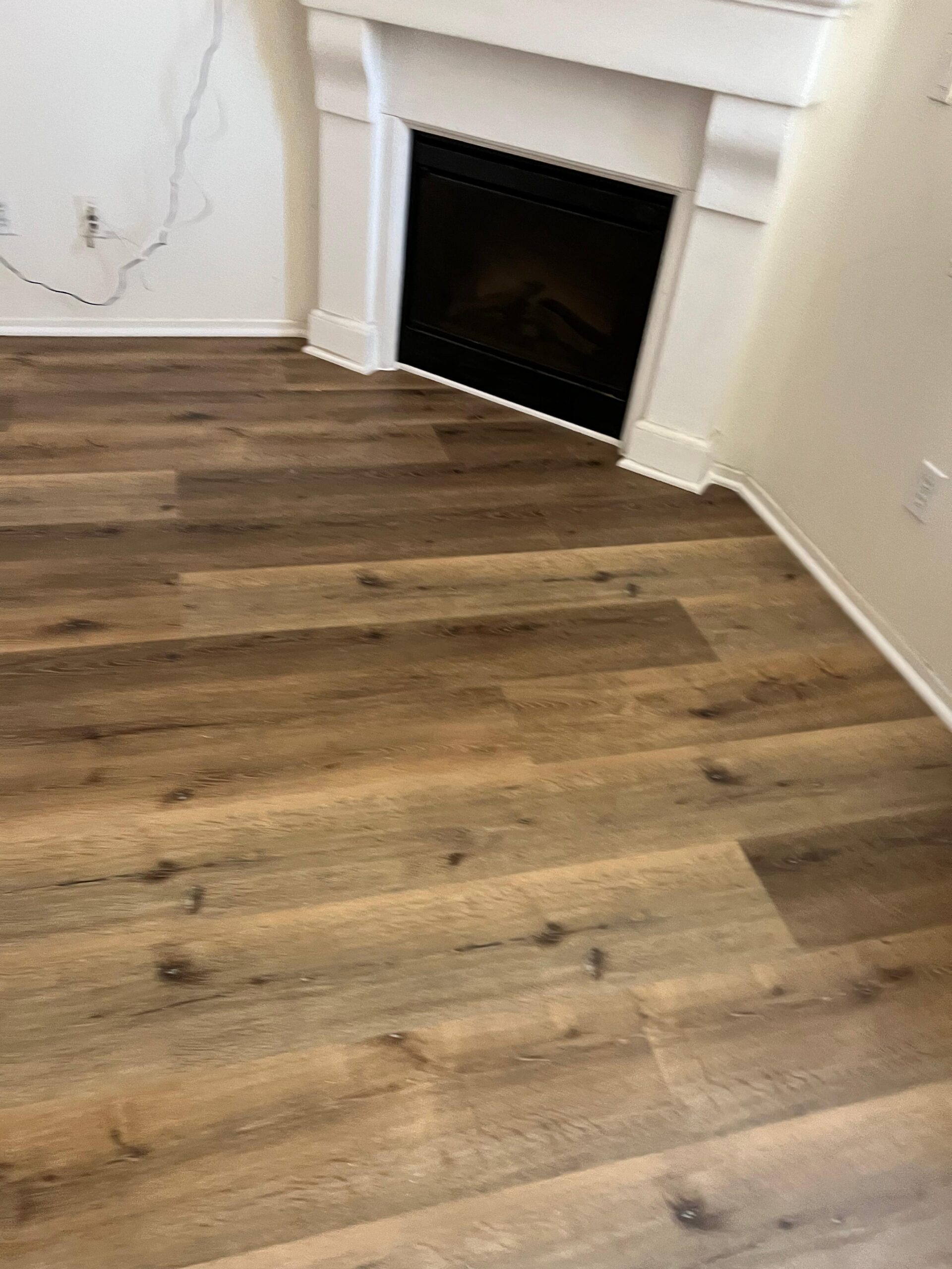 Vinyl flooring installation